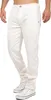 Cipo & Baxx Herren Regular Fit Hose Mid Waist CD842 White Produktbild-Vorschau 3