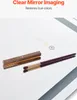 A close-up shot of makeup brushes and a case on a reflective surface, with text overlay. Náhled obrázku produktu