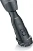 A close-up shot of the brush attachment of a black handheld vacuum cleaner. Podgląd zdjęcia produktu