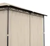 Blumfeldt Mondo altán 3x4 - ocelový rám, se závěsy, stříška Náhled obrázku produktu 5