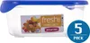 Curver pojemnik na żywność "fresh&go" prostokątny 1l   Produktbild-Vorschau 1