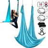 Set di amache per yoga aereo 10 x 2,8 m, Altalena per yoga Anteprima dell’immagine prodotto 1