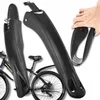 EDIBAZZAR | Fahrrad Schutzbleche schwarz ABS Kunststoff für Produktbild-Vorschau 1