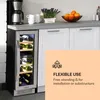 Klarstein vinotéka, 2 zóny, 53 L, vestavná, slim, skleněné Náhled obrázku produktu 2