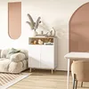 HOMCOM Meuble de rangement, buffet cuisine, avec étagère Voir les images du produit 9
