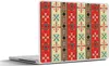 MuchoWow® Laptop Aufkleber Sticker Cover Indianer - Muster Produktbild-Vorschau 1