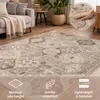 TT Home Boho Vintage Teppich Wohnzimmer Kurzflor – Retro Produktbild-Vorschau 4