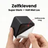 JustValue Meubelverhogers - Set van 4 - 6x6x5 cm - Zwart - Productafbeelding-voorbeeld 3