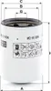 Original MANN-FILTER Filter Arbeitshydraulik WD 10 006 Produktbild-Vorschau 2