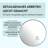 PARSA Beauty Essential Saugnapfspiegel champagner 10-fach Produktbild-Vorschau 4