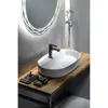 Lavabo da appoggio INFINITY OVAL, 60x40cm, bianco Anteprima dell’immagine prodotto 3