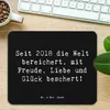 Mr. & Mrs. Panda Mauspad Spruch 2018 Geburtstag - Schwarz - Produktbild-Vorschau 2