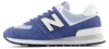 New Balance 574 Wildleder Trainer, Blau 45 EU Produktbild-Vorschau 12