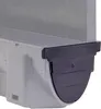 A close-up of a drainage channel end cap. Produktbild-Vorschau