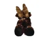 A plush toy moose is shown from a top-down perspective against a white background. Náhled obrázku produktu
