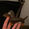 Dackelanhänger Taschenanhänger Dackel dunkelbraun Produktbild-Vorschau 2