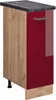 Apothekerschrank Vicco R-Line Rot Hochglanz 30 cm , AP Produktbild-Vorschau 1