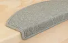 Stufenmatten Ariston Halbrund 65x24cm Trittfläche Hellgrau Produktbild-Vorschau 1