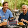 Retro FM solárne Bluetooth prenosné kuchynské rádio na Náhľad obrázku produktu 13
