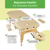 Habys Sofia Massageliege Mobile Massagetisch Kosmetikliege Produktbild-Vorschau 3