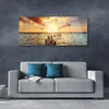 Acrylglasbilder 125x50 Wandbild Druck Sonne Brücke Meer Produktbild-Vorschau 3
