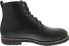 A side view of a black leather boot. Produktbild-Vorschau