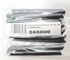 A clear plastic bag containing multiple gray profile connectors for a pool handrail. Produktbild-Vorschau