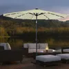 XMTECH Ø300cm slunečník Slunečník na terasu Slunečník se Náhled obrázku produktu 4