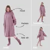 Textino Hoodie Female 70x110 cm Lila Produktbild-Vorschau 8