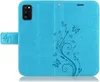 Handy Tasche für Samsung Hülle Handyhülle Blumen Flip Cover Produktbild-Vorschau 4