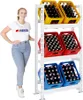 Getränkekistenregal Tegernsee Weiß | HxBxT 160x80x30cm | 6 Produktbild-Vorschau 5