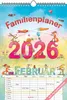 Familienplaner Cartoon 2026- Bildkalender 23,7x34 cm - 6 Produktbild-Vorschau 1