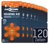 ANSMANN Hörgerätebatterien Typ 13 orange, 120 Stück Produktbild-Vorschau 1