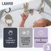 Laavir Baby Speelkleed met Boog - Ronde Babygym Grijs - Productafbeelding-voorbeeld 3