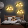 LED Wolken Nachtlicht, 6 Stück, Kinderzimmer Wanddeko, Produktbild-Vorschau 5