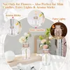 12 Stück Kleine Glasvasen, 125ml Mini Glasvasen mit Produktbild-Vorschau 6
