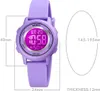 Alienwork Seven-color LED Digital Kinderuhr Jungen Mädchen Produktbild-Vorschau 6