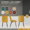 ML-Design Esszimmerstühle 2er Set Senfgelb, Produktbild-Vorschau 7