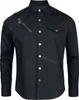 Gothicana by EMP Herren schwarzes Langarmhemd mit großer Produktbild-Vorschau 1