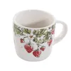 Keramikbecher mit Erdbeermuster STRAWBERRY, 450 ml Produktbild-Vorschau 6