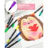 100 Farben Filzstifte Dual Brush Pen Set mit Doppelspitze, Produktbild-Vorschau 4