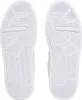 The soles of two white sneakers are shown against a white background. Voir les images du produit