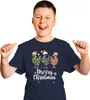 Merry Christmas Hühner Huhn Kariert Karo - Weihnachten Produktbild-Vorschau 2