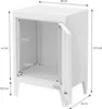 ML-Design Aktenschrank 40x30x57,5 cm, Weiß, Stahl, Produktbild-Vorschau 8