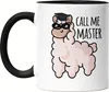 Call me Master Tasse Schwarz Masterabschluss Geschenk Produktbild-Vorschau 1