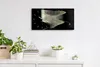 Wandbild Leinwand Bilder mit Uhr 60x30 digitales fraktales Produktbild-Vorschau 3