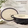 Casserole en fonte (7,1 litres), forme ovale, incluant des Voir les images du produit 2