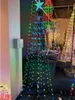 A decorative Christmas tree made of lights. Podgląd zdjęcia produktu