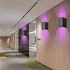 2 Stück 5W LED RGB Wandleuchte Moderne Innen Aluminium Produktbild-Vorschau 5
