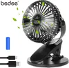Mini Clip Ventilator, Kinderwagen Ventilator, USB Kleiner Produktbild-Vorschau 1